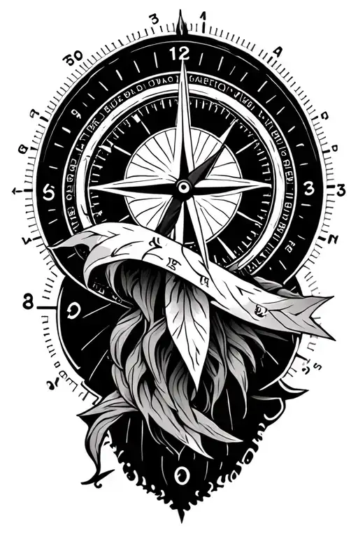 Compas With Coordinates