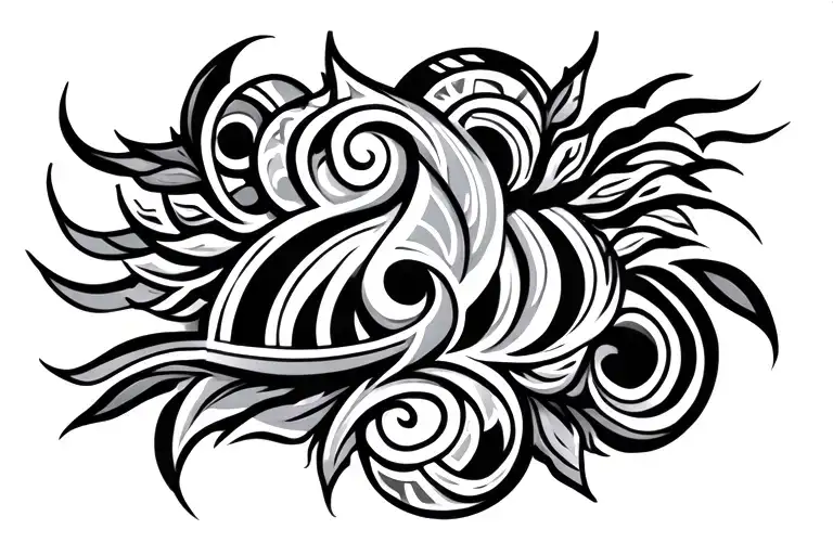 Maori Unterarm Sleeve