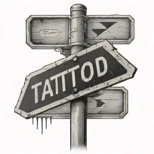 Street Sign Surrounded