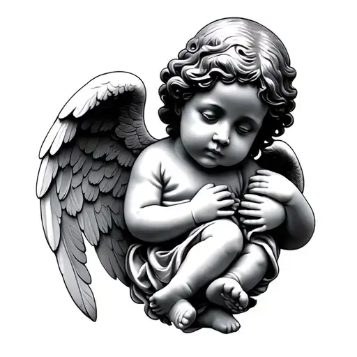 Baby Angel Statue