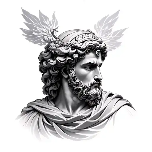 Greek God Cisyphe