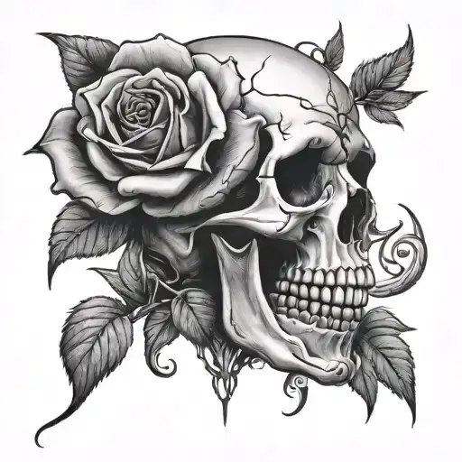 Rose Skull