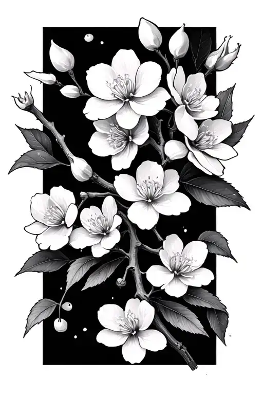 Cherry Blossom Branch