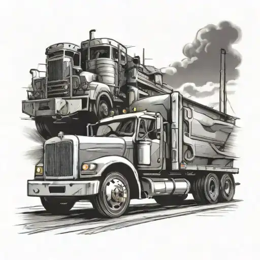 Truck On The Highway