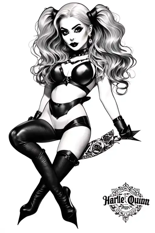 Sexy Harley Quinn Inspired