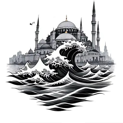Istanbul Water Waves