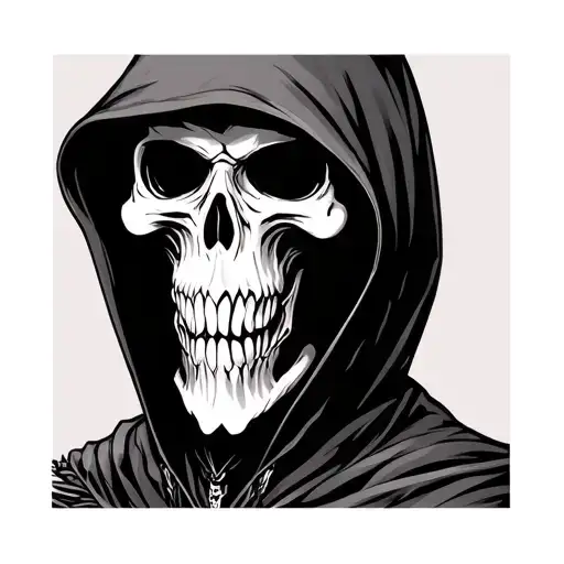 Hooded Reaper Replace Eyes With Pressure Gauges