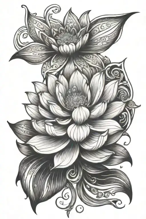 Patience With A Lotus Flower