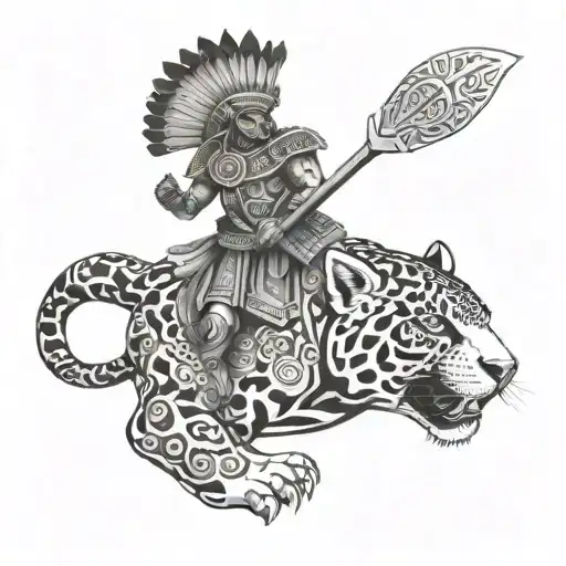 Jaguar Aztec Warrior