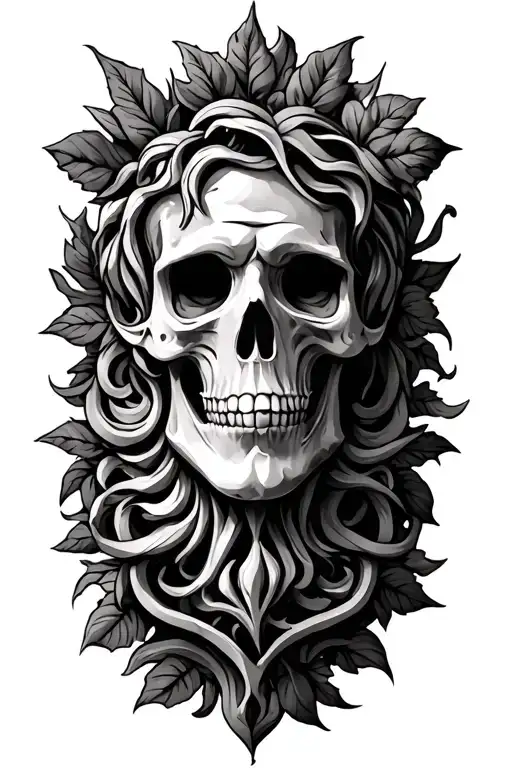 Vegviser Carved In Stone