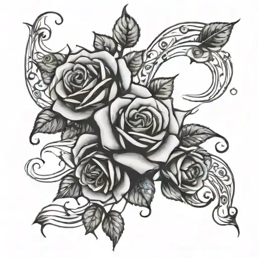 Roses Vines Sky Full Of Stars