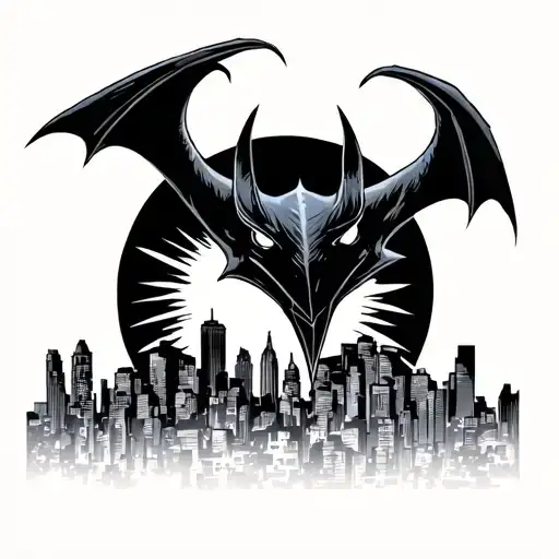 Tb Devil Rays With City Skyline