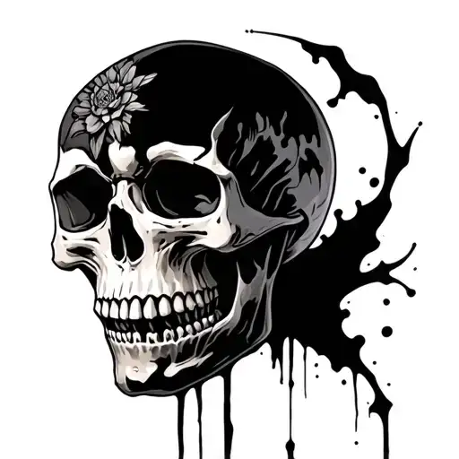 Skull Full Pain And Recovering