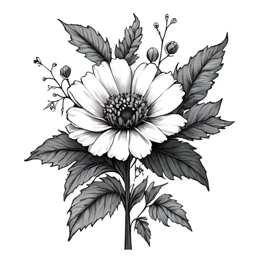 September And August Birth Flower