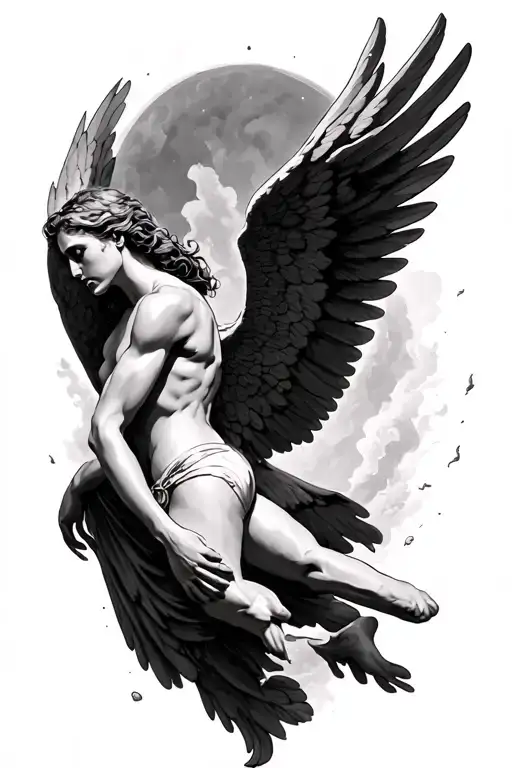 Icarus Falling Angel