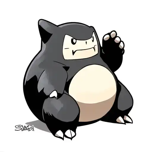Snorlax As Choji From Naruto