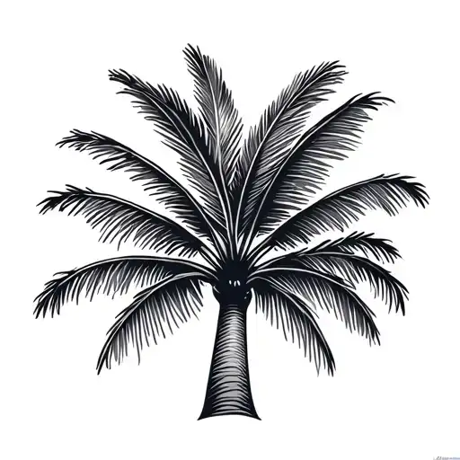 Simple Palm Tree