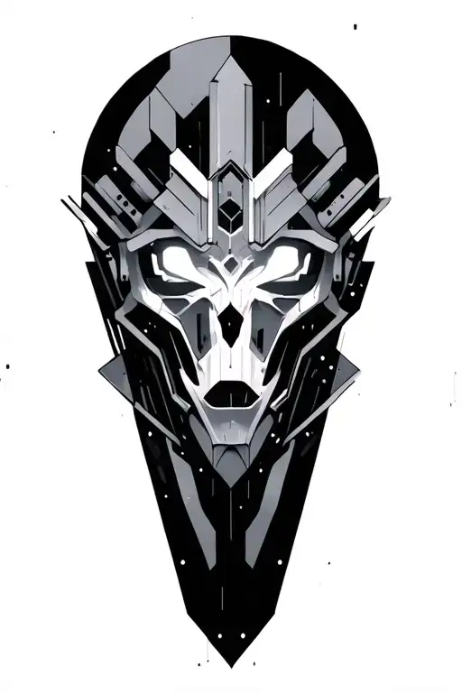 Cyberpunk Pattern Geometric