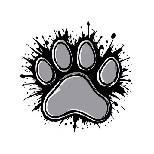 Dog Paw Print
