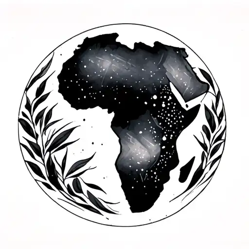 Africa In A Circle