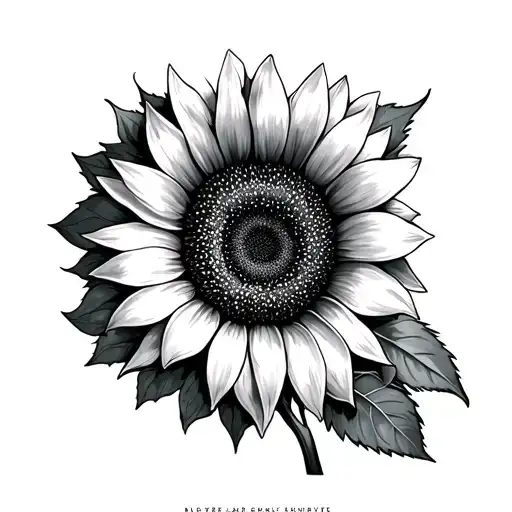 Sunflower Realistic Forearm
