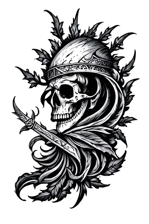 Etchwork Style Medieval