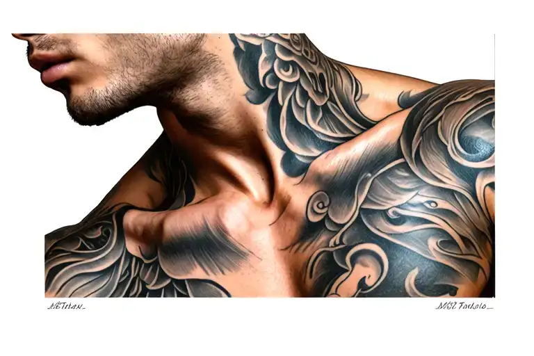 Sexy Men Neck