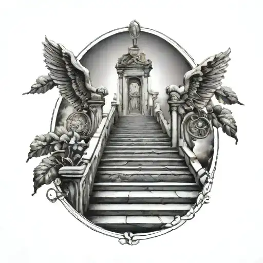 Stairway To Heaven With Bible