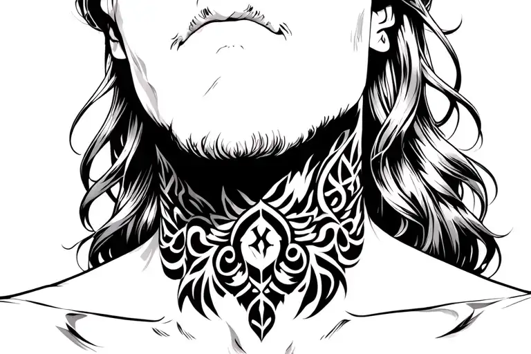 Sexy Men Neck