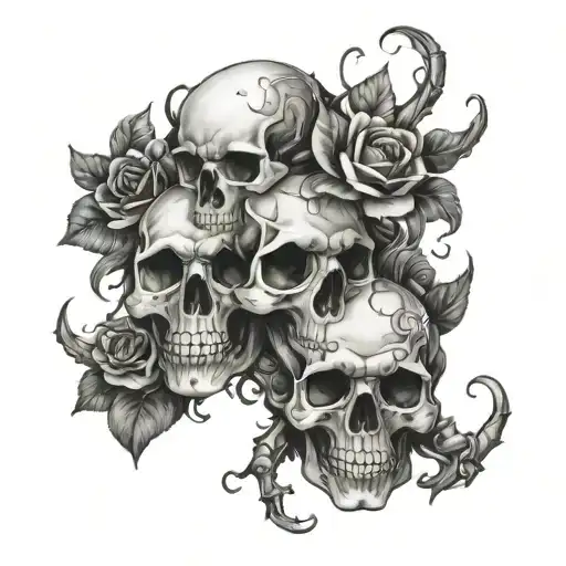 Skulls Surrounded