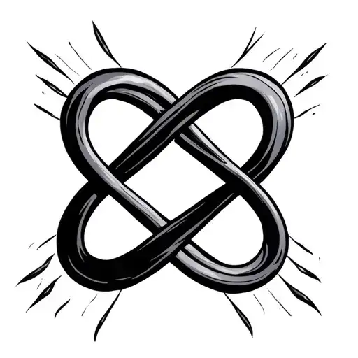 Infinity Cross Intertwined