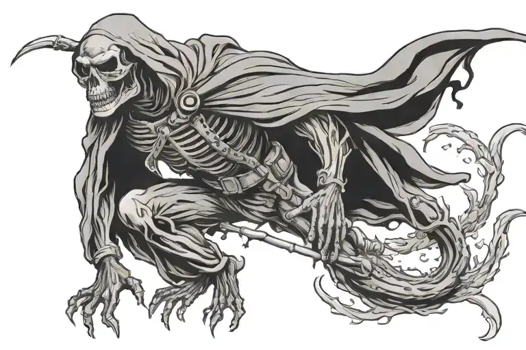 The Grim Reaper Is A Frogman Navy Seal Modern Style