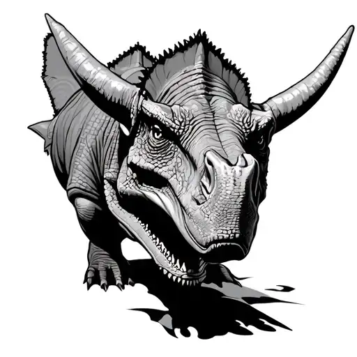 Triceratops Truck