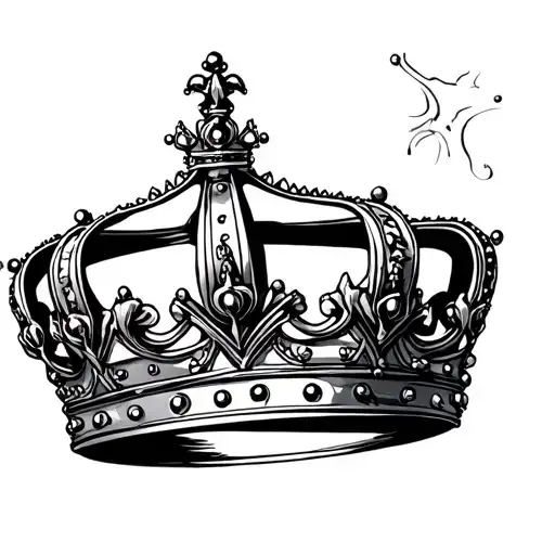 Masculine Style Princess Crown
