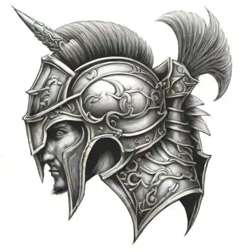 Achilles Wearing Armor