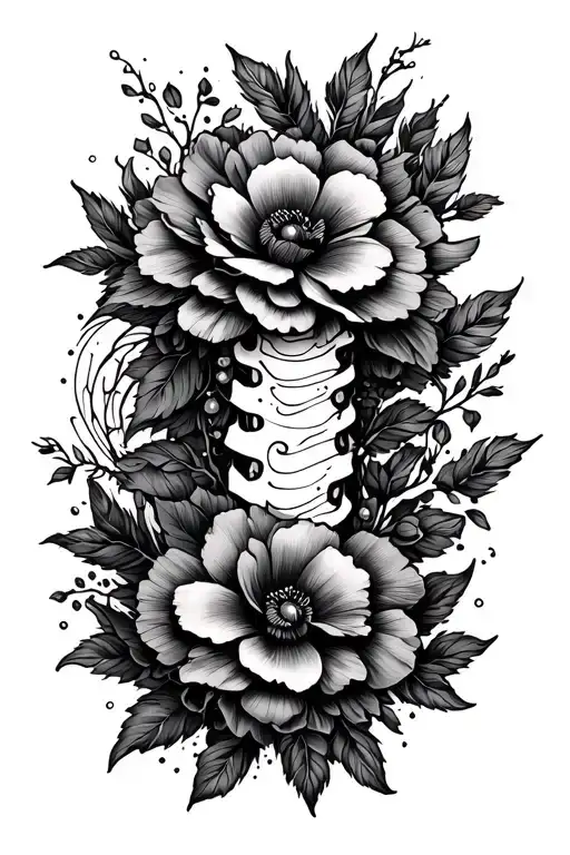 Fineline Floral Spine