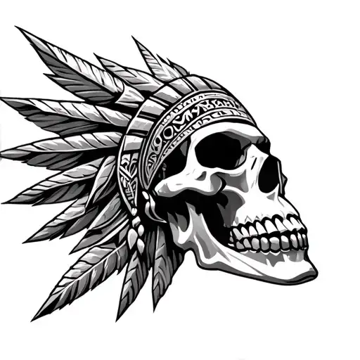 Aztec Skull