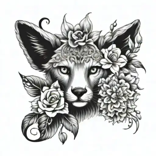Flowers And Animals