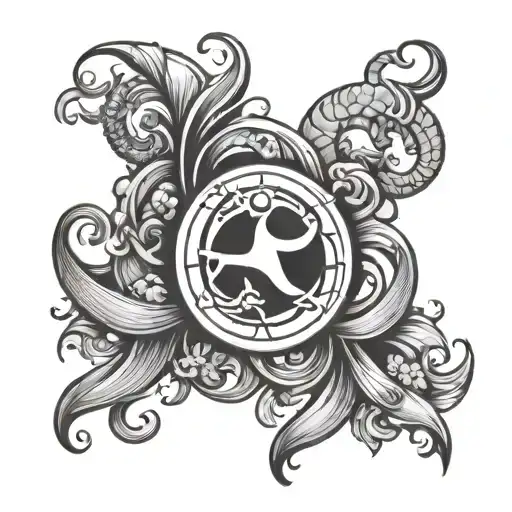 Gemini And Aquarius Symbol Incorporated