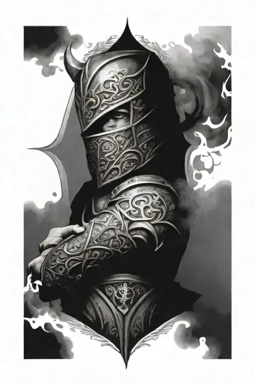 Fore Arm Tattoo Armor Adorned