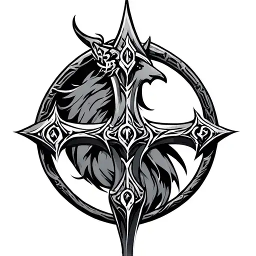 Symbol Of Tyr Norse God