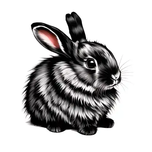 Simple Angora Rabbit