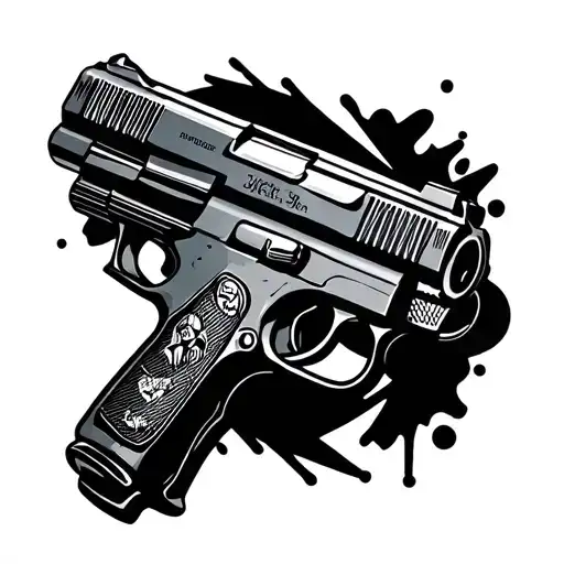 Blick Inc With Gun Over It