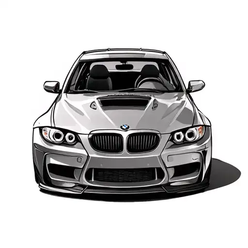 Bmw Car Front
