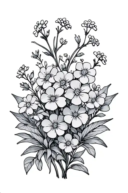 Moose Mountain Alpine Forget Me Not Flowers