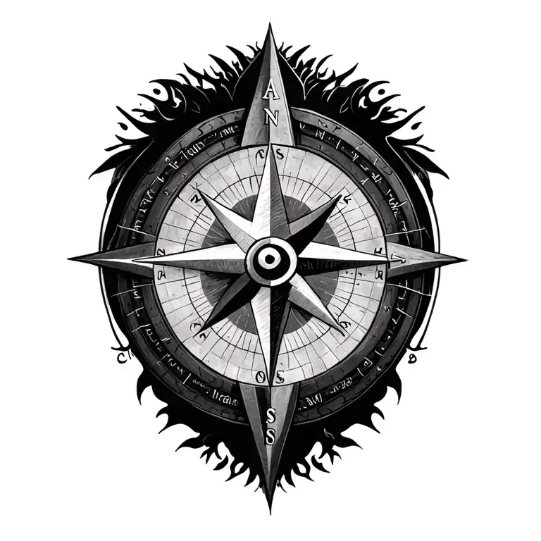 Compass Rose Made