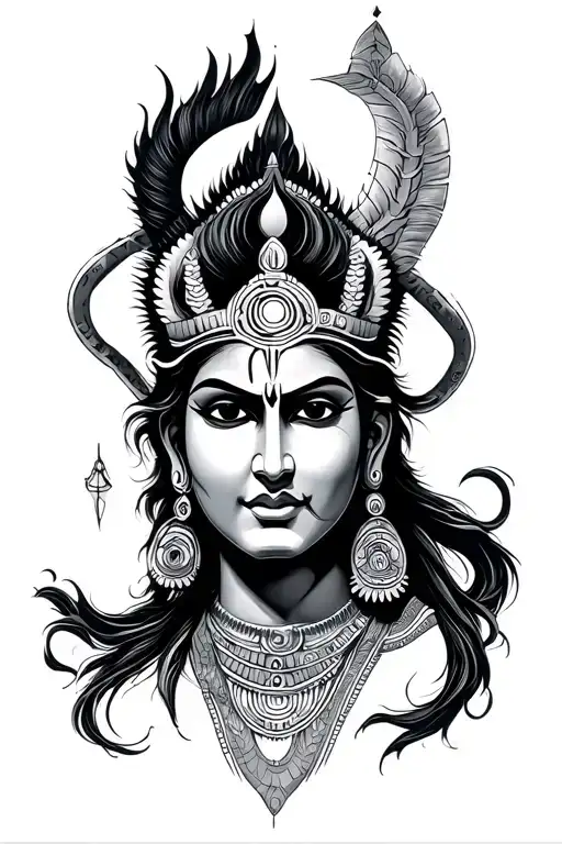 Gemini 5 And Shiva Trishul