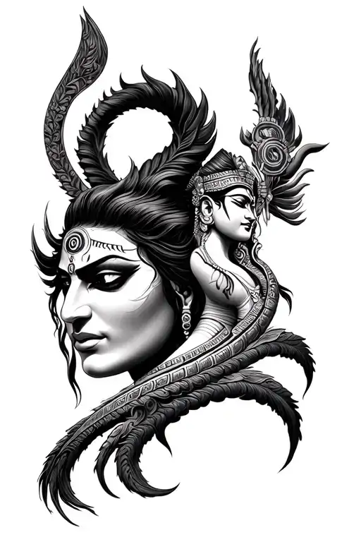 Gemini 5 And Shiva Trishul