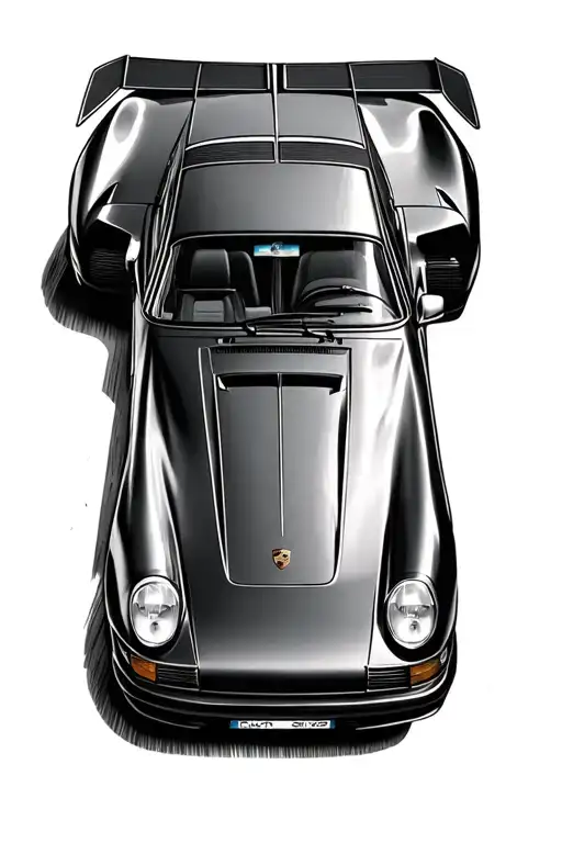 Porsche Driving Fast