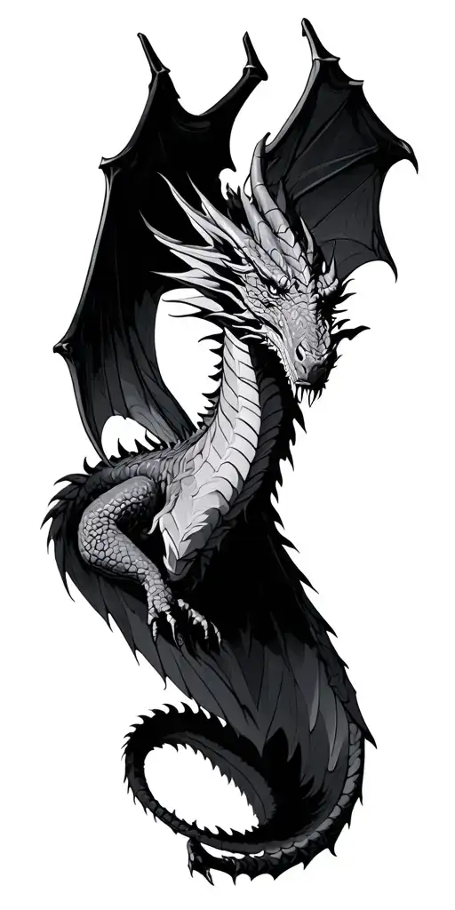 Dragon With Wings Game Of Thrones
